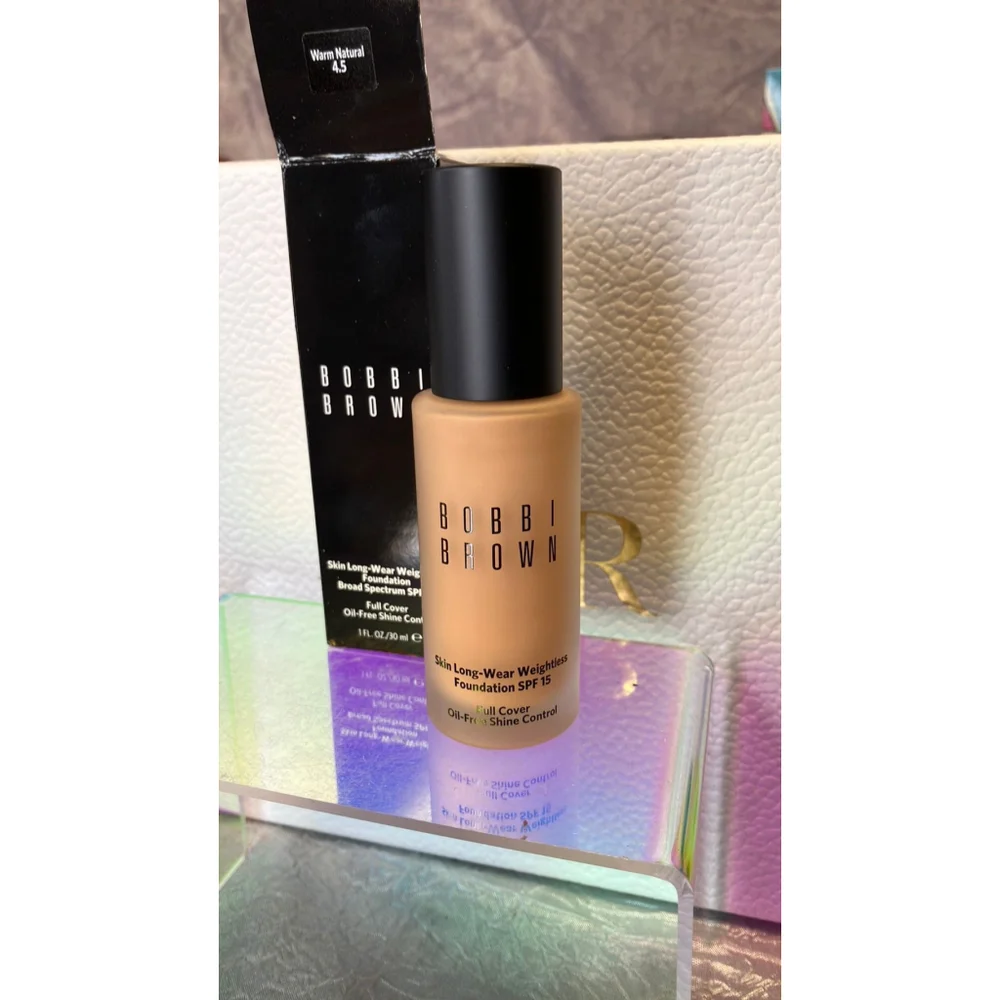 Bobbi Brown 4.5 Liquid Foundation Full Size- warm natural